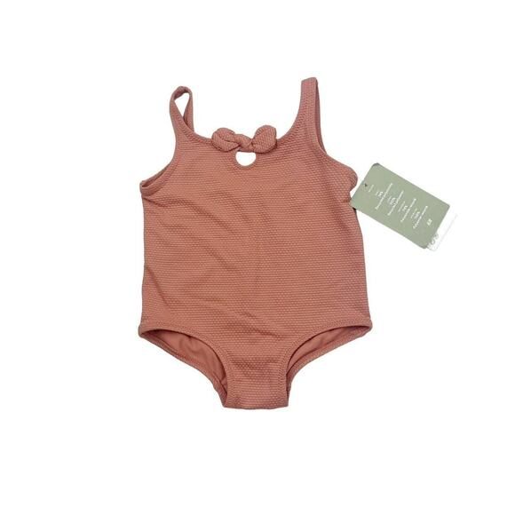 NWT H&M Neutral Textured Swimsuit - Picture 1 of 7